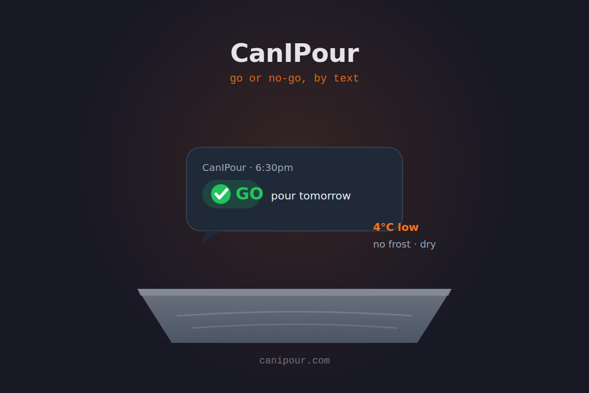 CanIPour interface preview