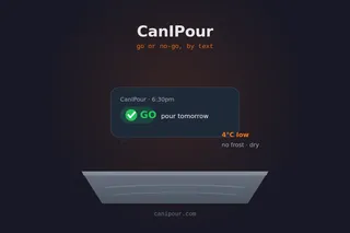 CanIPour interface