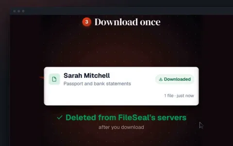 FileSeal interface